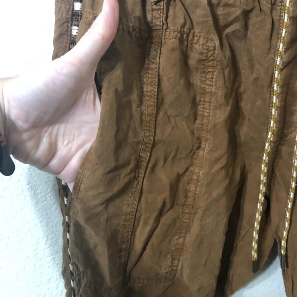 Anthropologie Highwaisted Jogger Style BoHo Pants in Brown - Size S - Picture 6 of 11